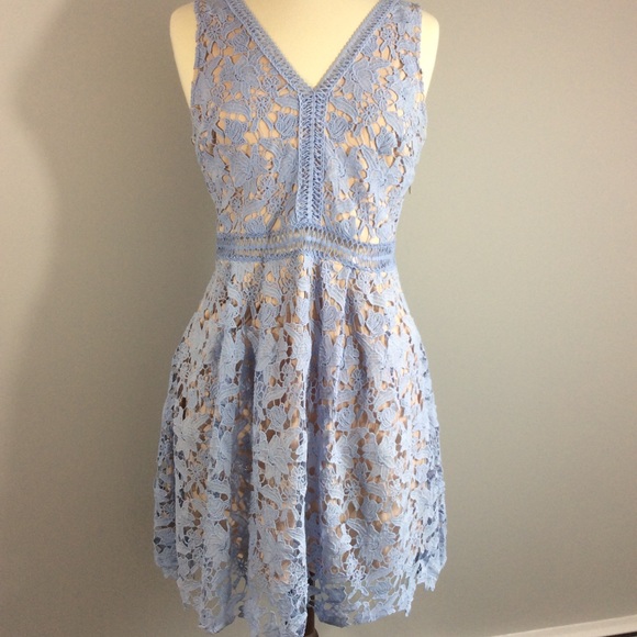 Francesca's Collections Dresses & Skirts - Francesca’s Light Blue Dress Sz M